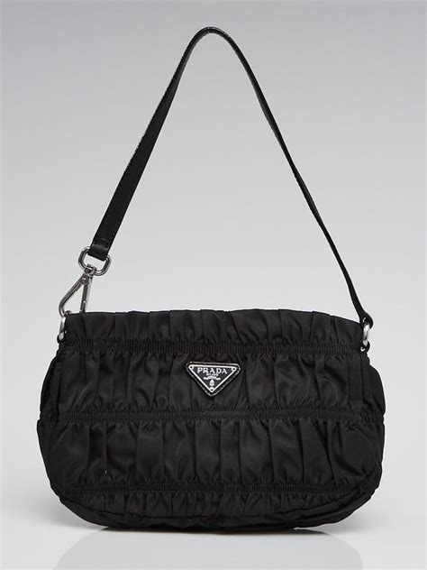 prada nylon bag limited edition|Prada ruched nylon bag.